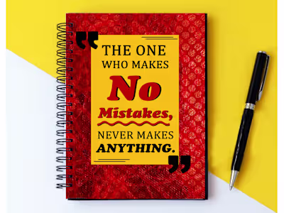 Notebook Cover Design