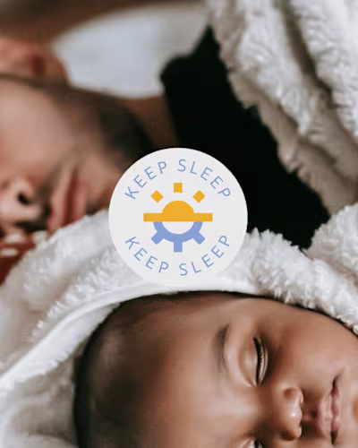 Baby sleep consultant visual identity and social media pack.