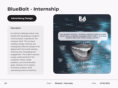 BlueBolt - Internship