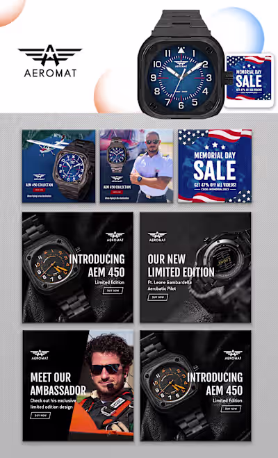 Aeromat Mermorial Day Sale :: Behance