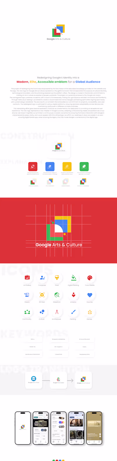 Google Art & Culture: Rebrand proposal :: Behance