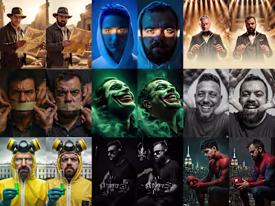 AI Portrait Creation | Visual Identity Through AI