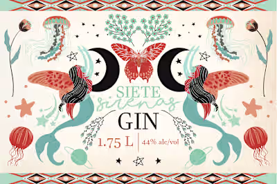 Siete Sirenas Gin 