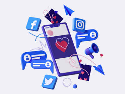 Elevate 3D Illustrations  - Webflow Template
