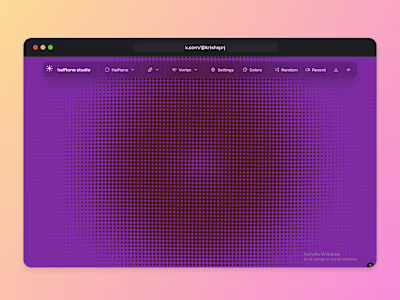 Halftone Studio - Pattern generator