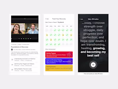 Mobile and Web Application Design