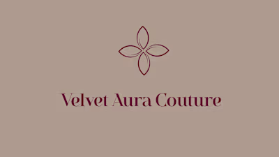 Logo Design: Velvet Aura Couture