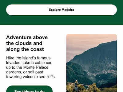 TripAdvisor Spec Emails - Your Next Getaway Campaigns