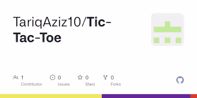 TariqAziz10/Tic-Tac-Toe