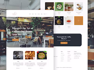 Elevate your restaurant's online presence with a captivating web