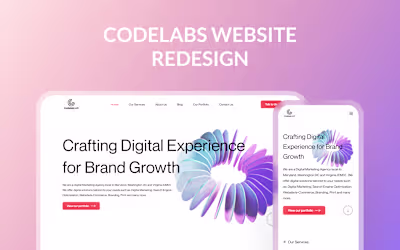 CodeLabs Website Redesign