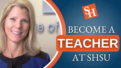 Become a Teacher at SHSU - YouTube