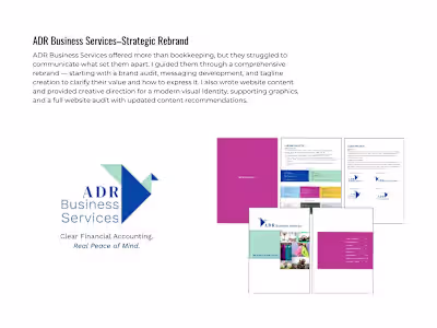 ADR–Strategic Rebrand