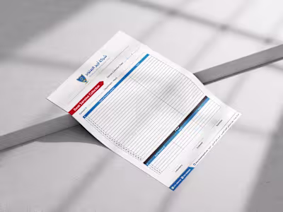 Bilingual Swab Sample Collection Form Design (Areej Al Sanober)