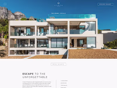 Website for House / room Rental service