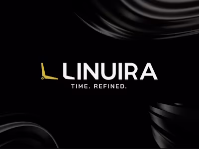 Linuira Timeless Luxury Watch Brand Identity