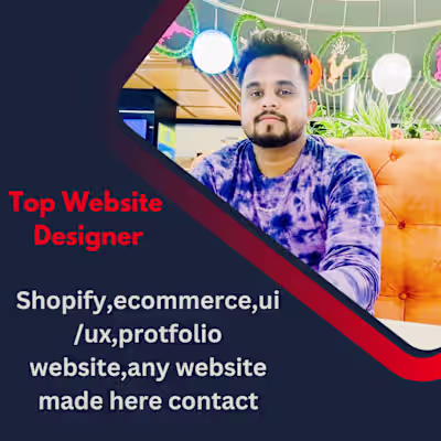 Website for cloth brand