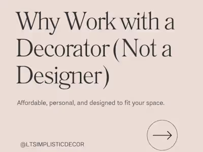 Instagram Carousel Design for Home Decor Company