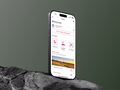Modern Sports Event Manager UI/UX Design