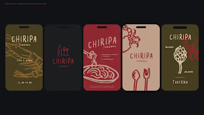 Taberna Chiripa Visual Identity Design