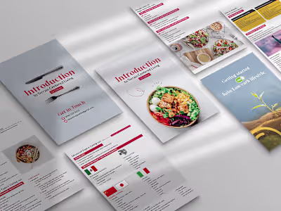 Flyer, Poster, Brochure & Company Profile Design