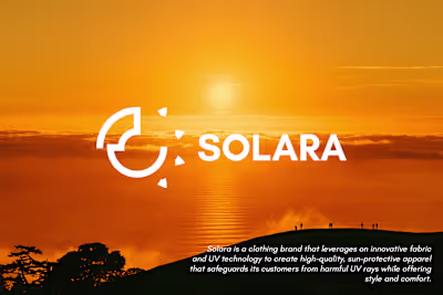 Brand Identity for SOLARA :: Behance