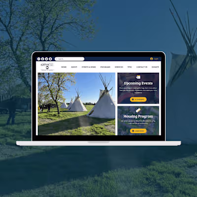 Non-Profit Advanced Website Designed with Wix Studio + Velo