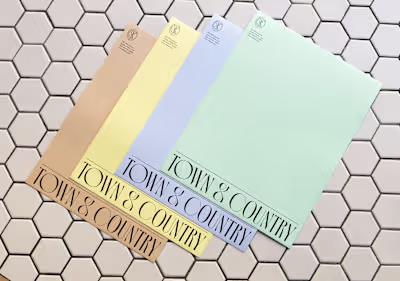 Town & Country Surfaces Branding