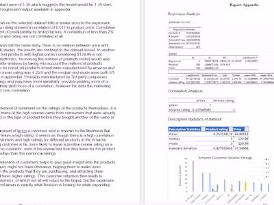Amazon Product Review Research Report 