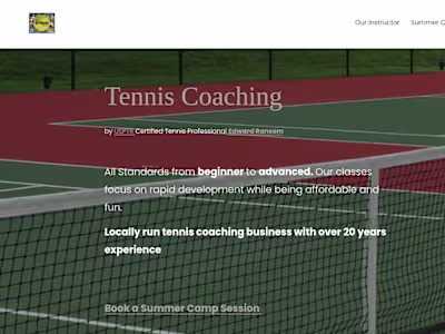 Ed Ransom Tennis