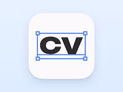 Icon for CV Builder App