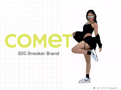 Comet : D2C Sneaker Brand