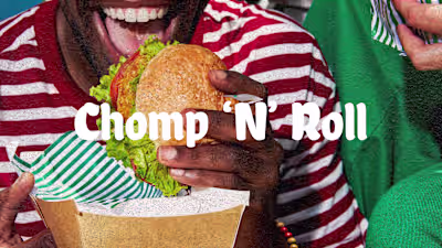 Burger Spot Retro Food Branding Design