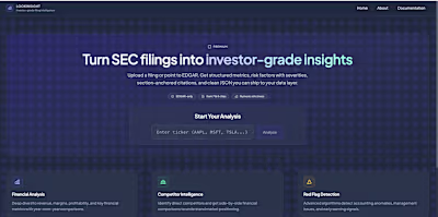 SEC Filing Analyzer - AI-Powered Financial Analysis Platform