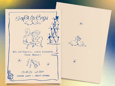 invitation/flyer design for events