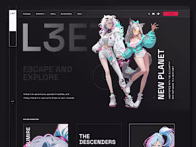 L3E7 - Brand identity & Webdesign