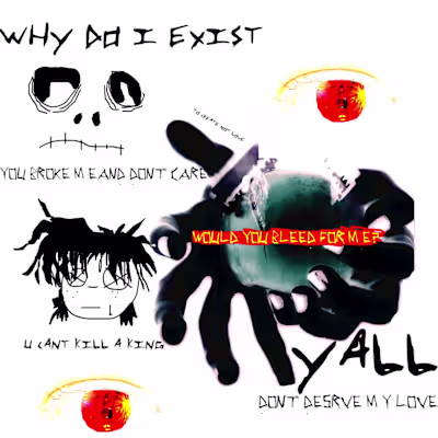 WHY DO i EXiST// DESiGN