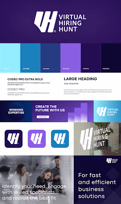 Virtual Hiring Hunt | Branding :: Behance