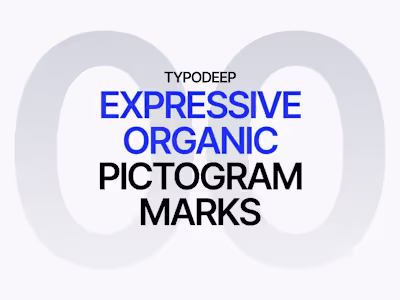 Expressive Organic Pictogram Marks