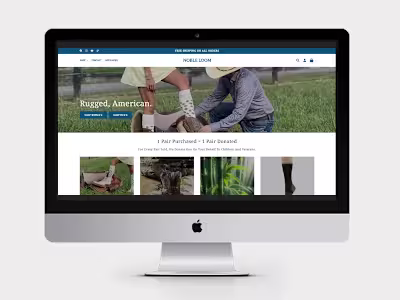 GreenBerry helped Nobile Loom launch their new Shopify site ...