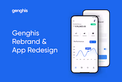 Genghis – UX/UI Design & Brand Identity Refresh on Behance