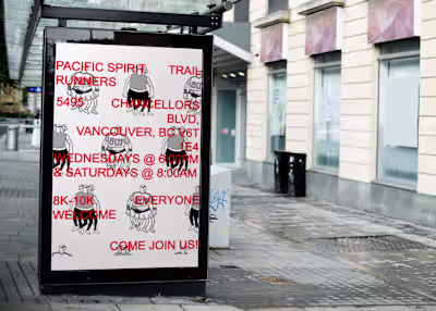 Run Club Poster Project