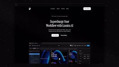 Lumira — A premium Template for AI Startups