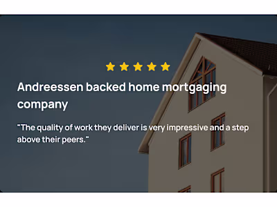 Staff augmentation for home mortgaging platform