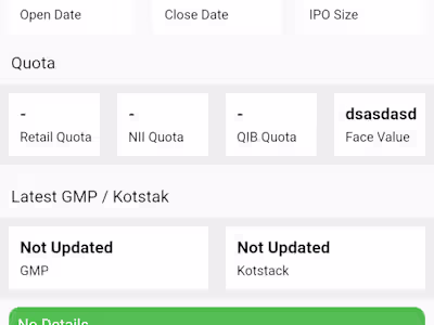 Upcoming IPO - IPO Analysis, News and Notification App