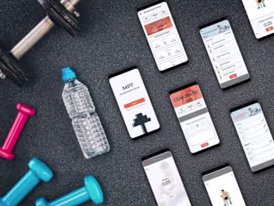 My Personal Trainer - UI/UX Mobile App Concept