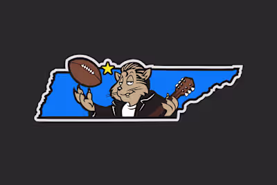 Nashville Kats Logo and Mascot Design