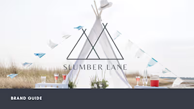 Slumber Lane Branding