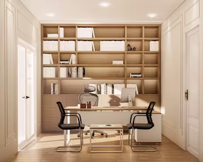 Minimalist Home Office Design