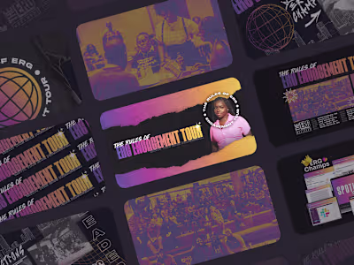 ERG Engagement Tour // Marketing and Web Assets, Shirt Design